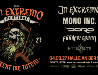 IN EXTREMO laden zum legendären WECKT DIE TOTEN FESTIVAL 2027