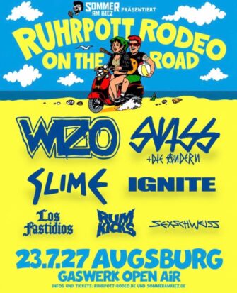 RUHRPOTT RODEO ON THE ROAD: Punkrock-Spektakel in Augsburg 2027
