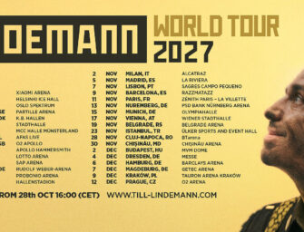 Lindemann kommt auf World Tour 2027