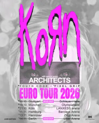 Erste Europa-Arena-Headliner-Tour seit 10 Jahren!!!