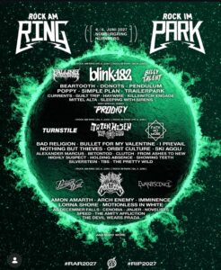 Bandwelle für Rock im Park und Rock am Ring Bandwelle für Rock im Park und Rock am Ring